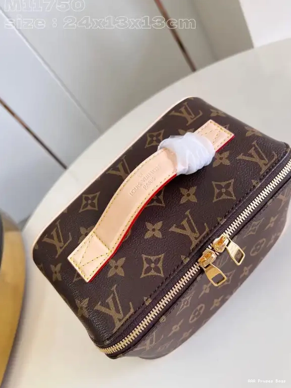 AAA Pruses Bags TOILETRY VUITTON LOUIS BAG-24*13*13CM 0612